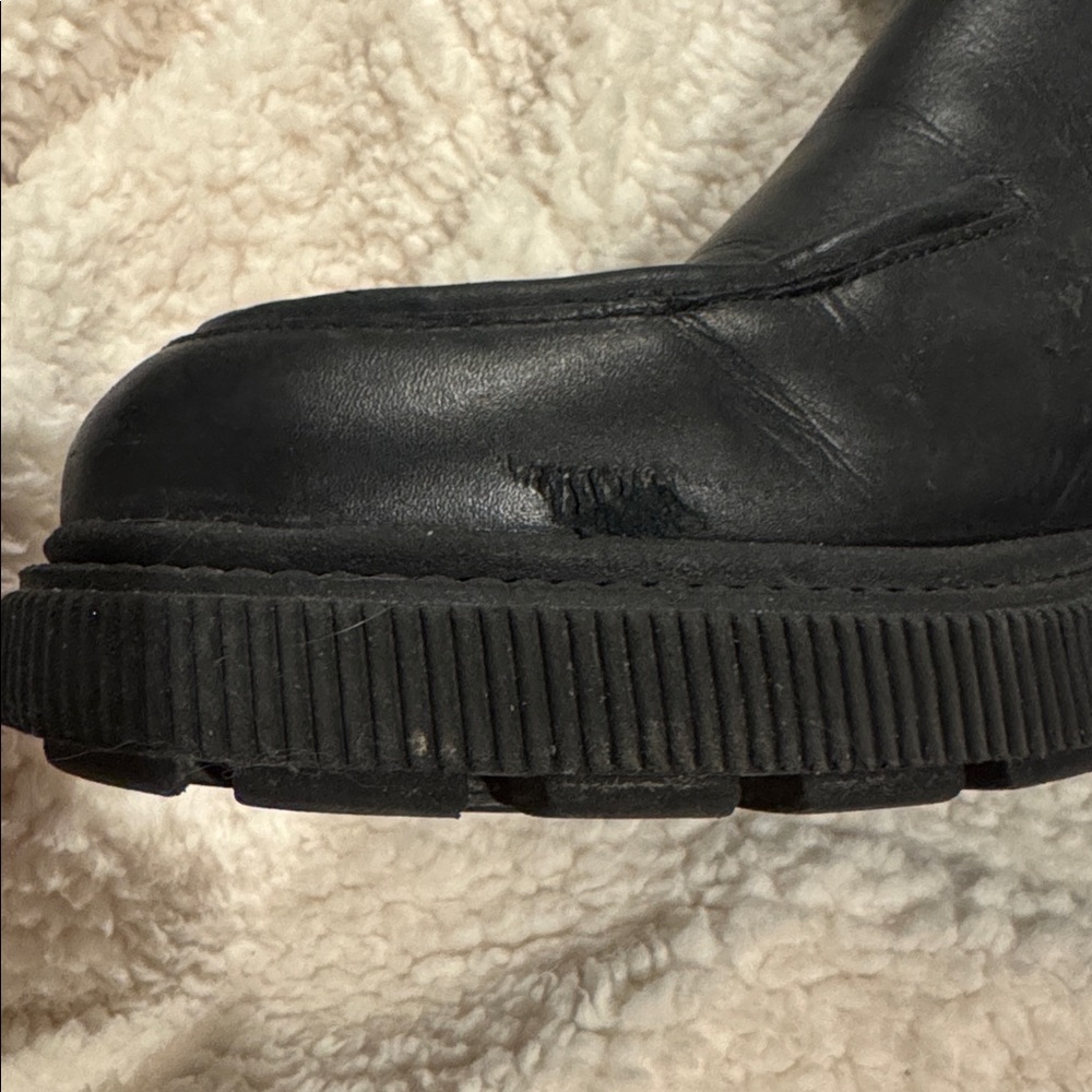 Franco Sarto Black Leather Boots - Picture 7 of 7